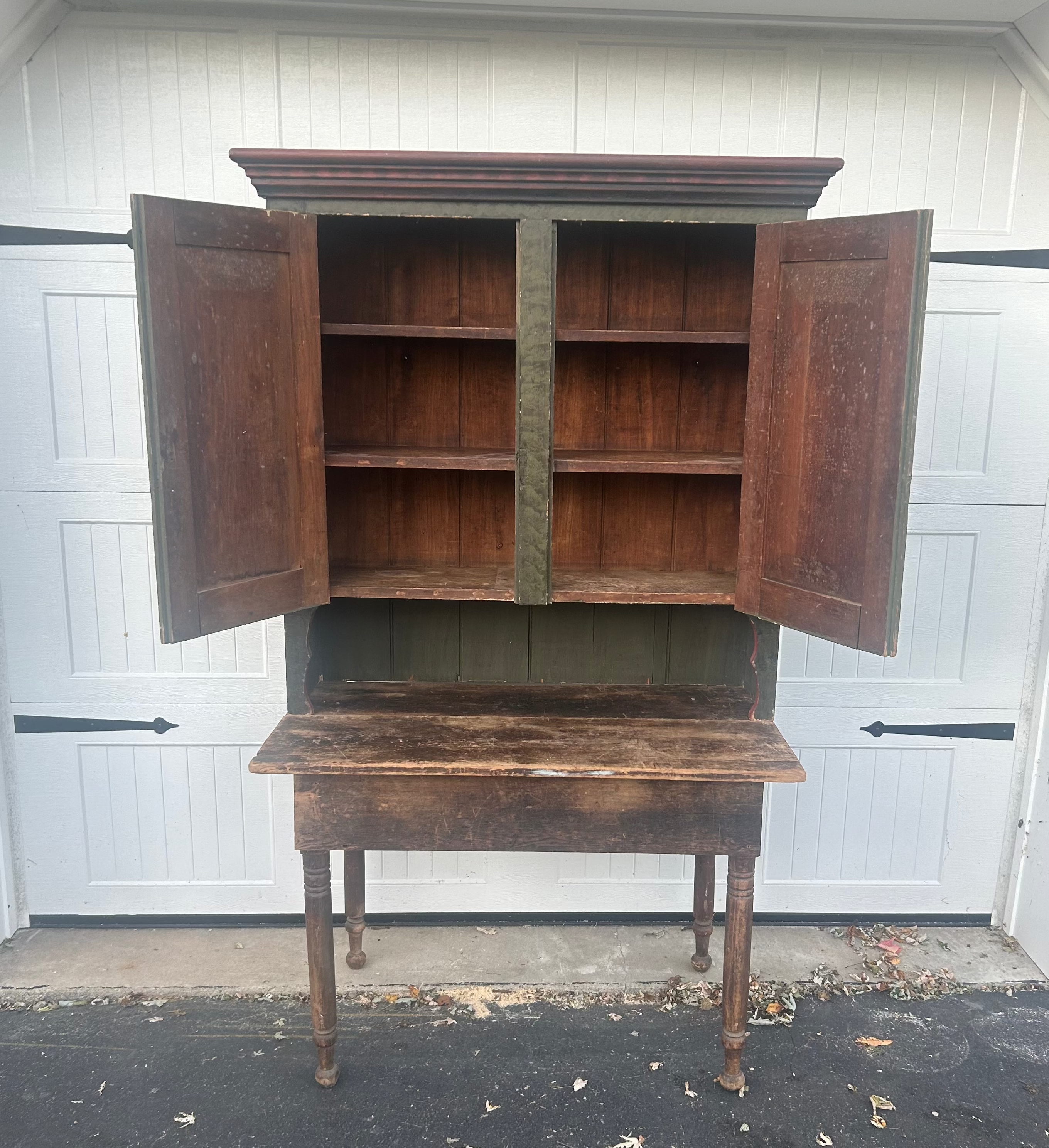 Table Base 42" w X  29"h X 24" D
Top 42" w X 45" H  X 11" D 